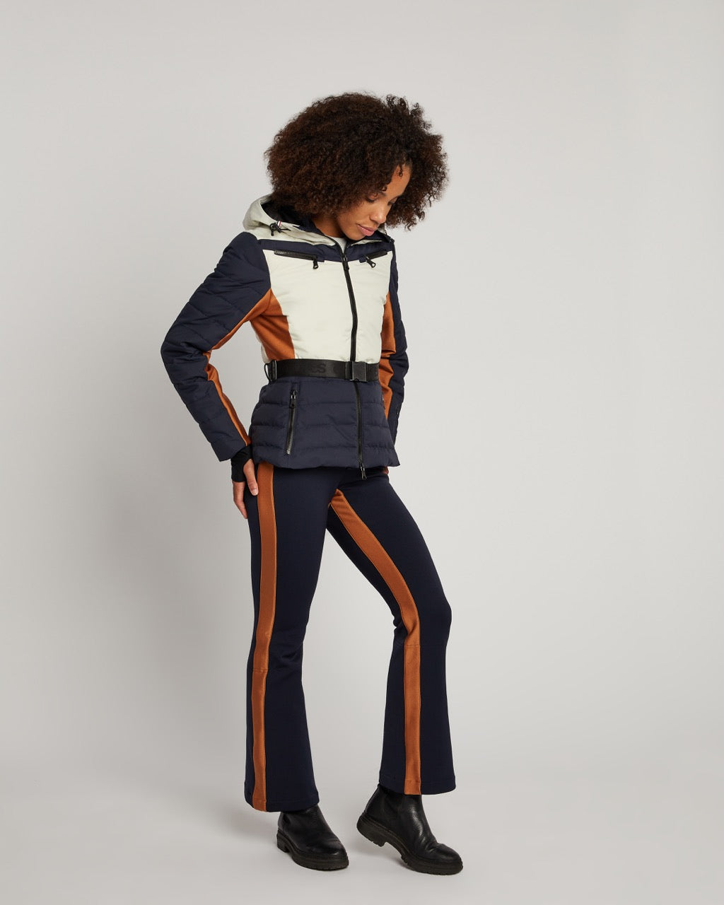 Erin Snow Women's Kat II Jacket in Eco Sporty - Navy/Bone/Copper